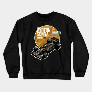 Ayrton Senna 1985 Estoril Crewneck Sweatshirt